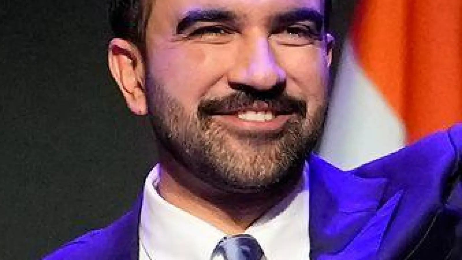 Mamdani mit seiner Ehefrau, der Künstlerin Rama Duwaji.  (Foto: Yuki Iwamura/AP/dpa)