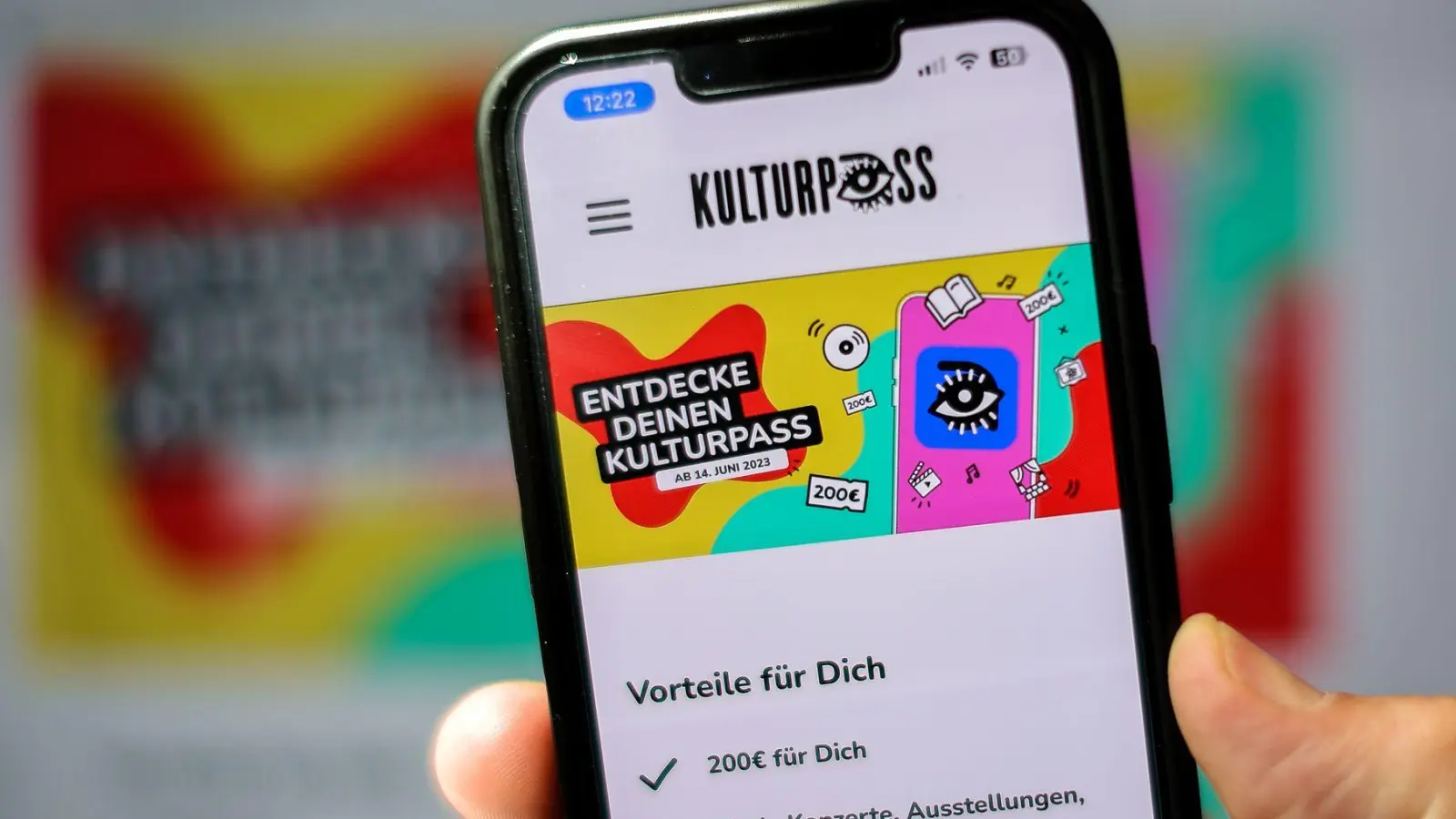 Der Kulturpass läuft aus. (Archivbild) (Foto: Jan Woitas/dpa)