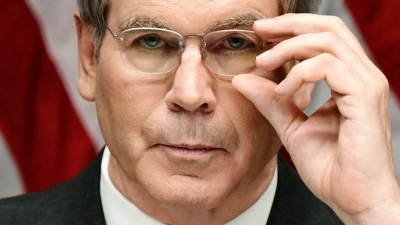 Sucht Kandidaten für den Fed-Chefposten: US-Finanzminister Bessent. (Archivbild) (Foto: Magnus Lejhall/TT News Agency/AP/dpa)