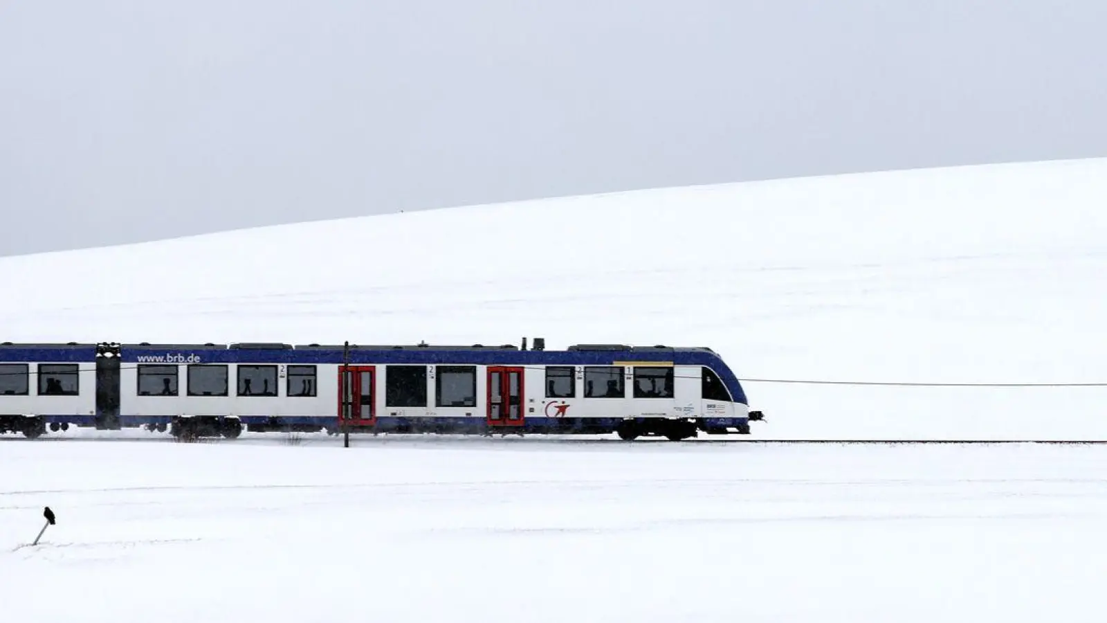 Im Freistaat hat es vielerorts geschneit. (Foto: Karl-Josef Hildenbrand/dpa)