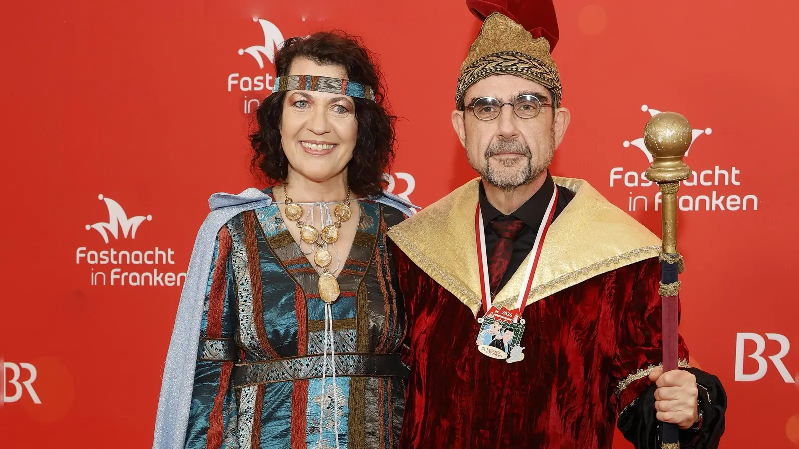 Magisches Paar: Klaus Holetscheck, CSU-Fraktionsvorsitzender im Landtag, mit Ehefrau Birgit. (Foto: Reinhard Zichy)