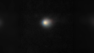 Anders als seine Vorgänger: 3I/Atlas ist wohl der bisher größte gesichtete Gast aus den Tiefen des Weltalls in unserem Sonnensystem. (Foto: International Gemini Observatory/NOIRLab/NSF/AURA/K. Meech (IfA/U. Hawaii)/dpa)