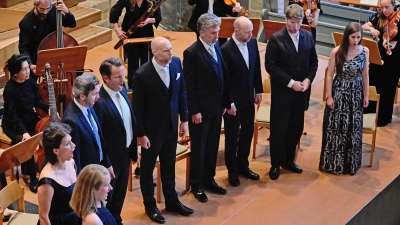 Kostet die dramatisch-theatralen Züge in Bachs Muisk aus: das Barock-Kollektiv Solomon’s Knot.  (Foto: Jim Albright)