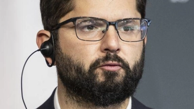 Chiles Präsident Gabriel Boric rief die Menschen auf, Küstengebiete in der betroffenen Region zu verlassen. (Archivbild) (Foto: Alessandro Della Valle/KEYSTONE/EDA/POOL/dpa)