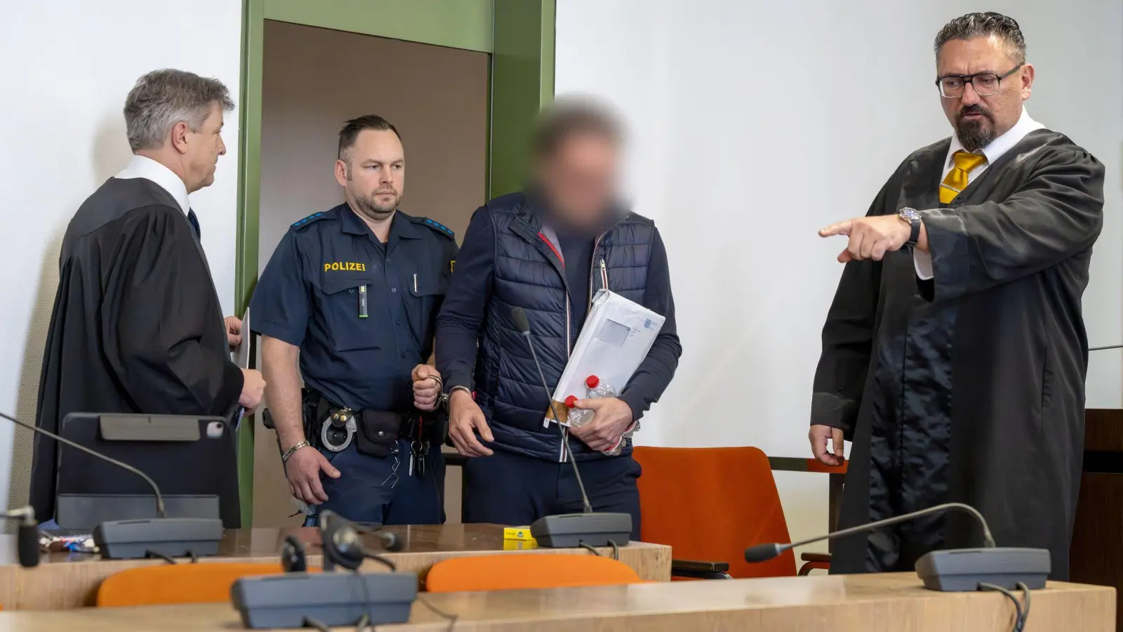 16 Verhandlungstage sind angesetzt.  (Foto: Peter Kneffel/dpa)