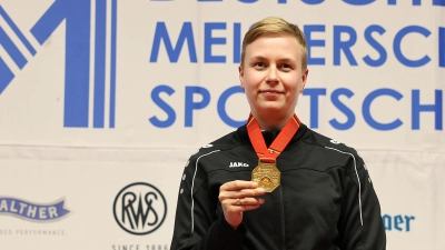 Gold mit dem Luftgewehr holte Hanna Bühlmeyer.  (Foto: Bayerischer Sportschützenbund)