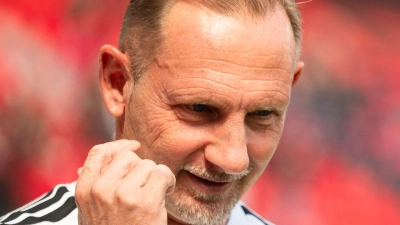 Wartet noch auf einen Bundesliga-Sieg mit Union Berlin: Trainer Mauro Lustrinelli. (Archivbild) (Foto: Marius Becker/dpa)