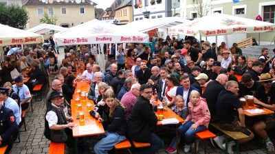 Für beste Laune ist einmal mehr gesorgt. Ein Besuch im schönen Ornbau lohnt sich! (Foto: Alexander Biernoth, Ansbach)