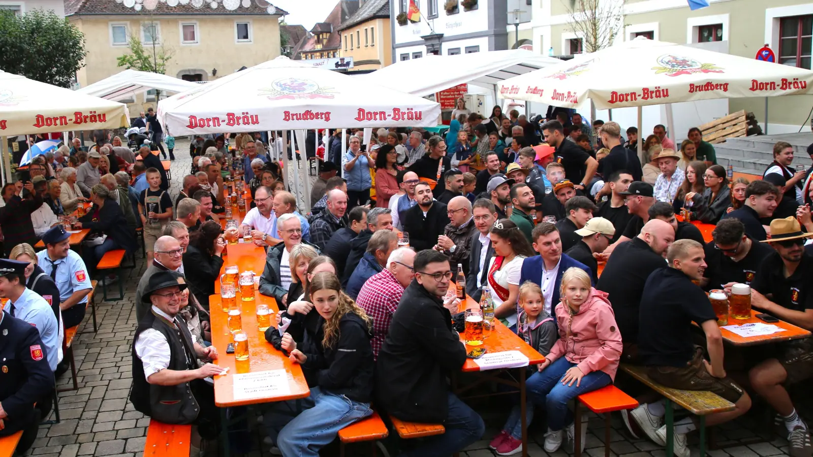 Für beste Laune ist einmal mehr gesorgt. Ein Besuch im schönen Ornbau lohnt sich! (Foto: Alexander Biernoth, Ansbach)