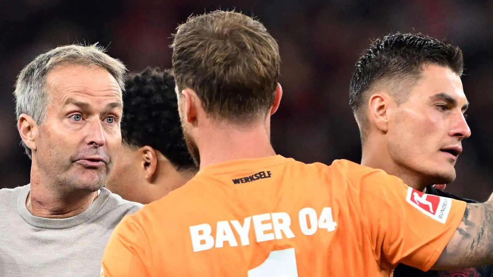 Kasper Hjulmand freut sich über ein gelungenes Debüt bei Bayer Leverkusen. (Foto: Federico Gambarini/dpa)
