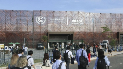 Weltklimakonferenzen sind dafür bekannt, häufig in die Verlängerung zu gehen. (Foto: -/kyodo/dpa)