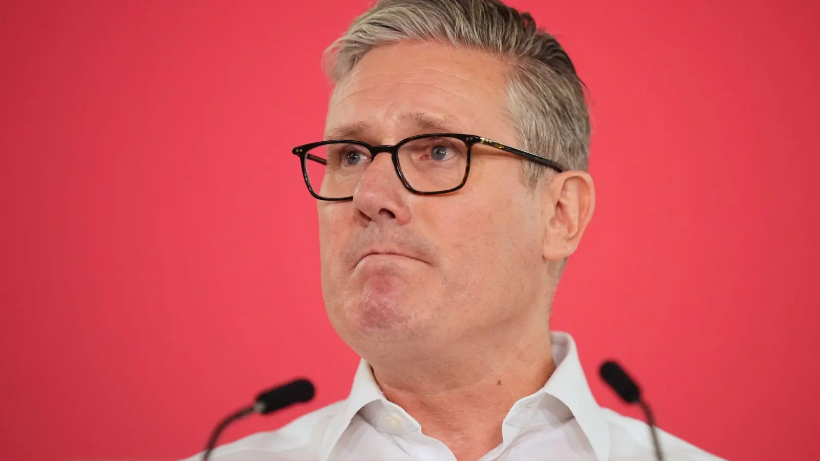 Keir Starmers Rede war mit Spannung erwartet worden.  (Foto: James Manning/PA Wire/dpa)