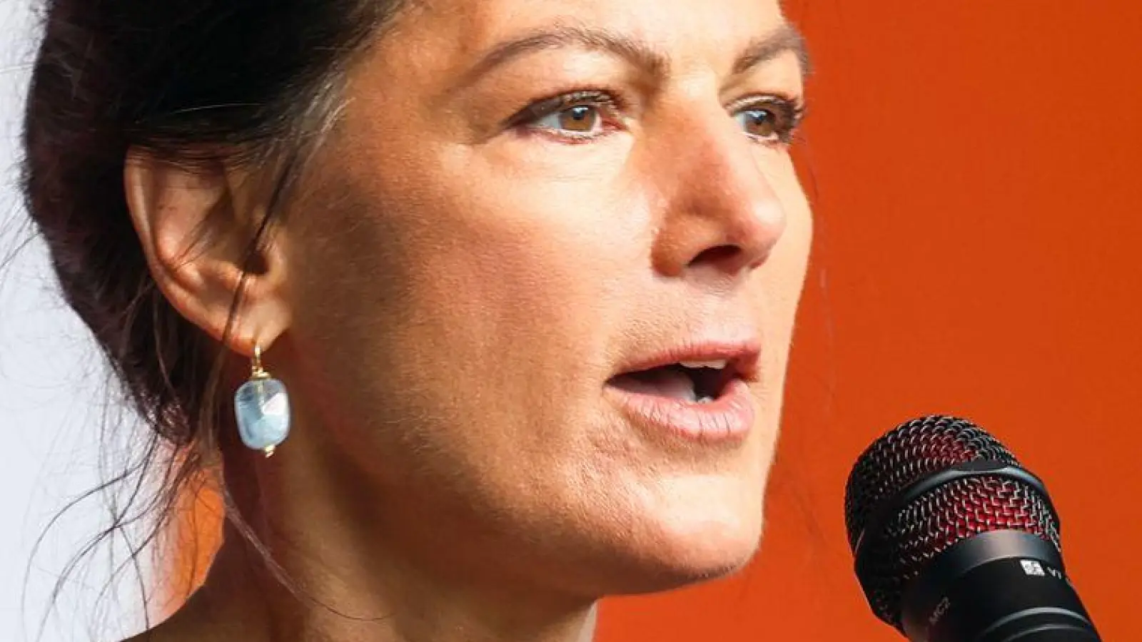 BSW-Gründerin Sahra Wagenknecht hat die Brandmauer zur AfD für gescheitert erklärt. (Archivbild) (Foto: Peter Gercke/dpa)