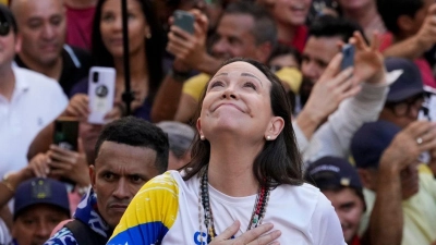 Machado muss sich seit langem verstecken (Foto: Ariana Cubillos/AP/dpa)