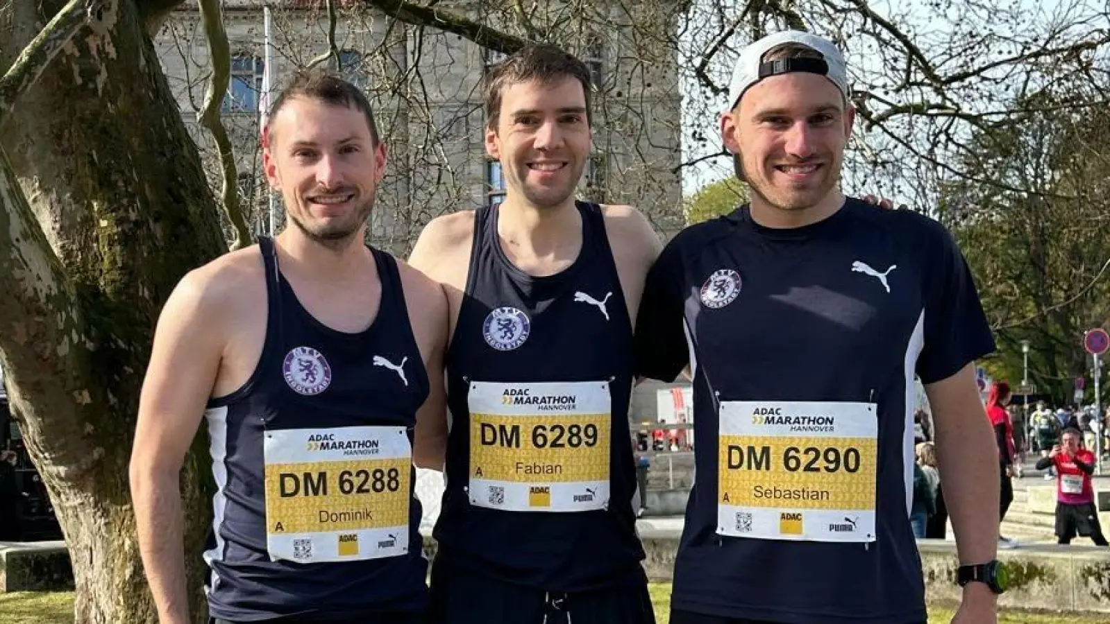 Das MTV-Team, von links: Dominik Friedrich, Fabian Fontana und Sebastian Götz. (Foto: MTV Ingolstadt)