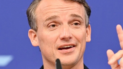 Die US-Unternehmen haben enge Kontakte zur Regierung, sagt SAP-Chef Klein. Ändert das etwas an den von Präsident Trump verhängten Zöllen? (Archivbild)  (Foto: Uwe Anspach/dpa)