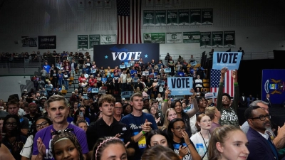 Der Wahlkampf in den USA biegt auf die Zielgerade ein: Nächsten Dienstag wird abgestimmt. (Archivbild) (Foto: Paul Sancya/AP/dpa)