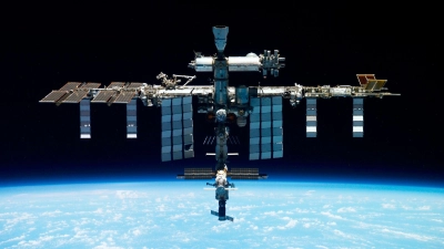 An der ISS gibt es mehrere Andockstationen. (Archivbild) (Foto: -/Roscosmos State Space Corporation via AP/dpa)