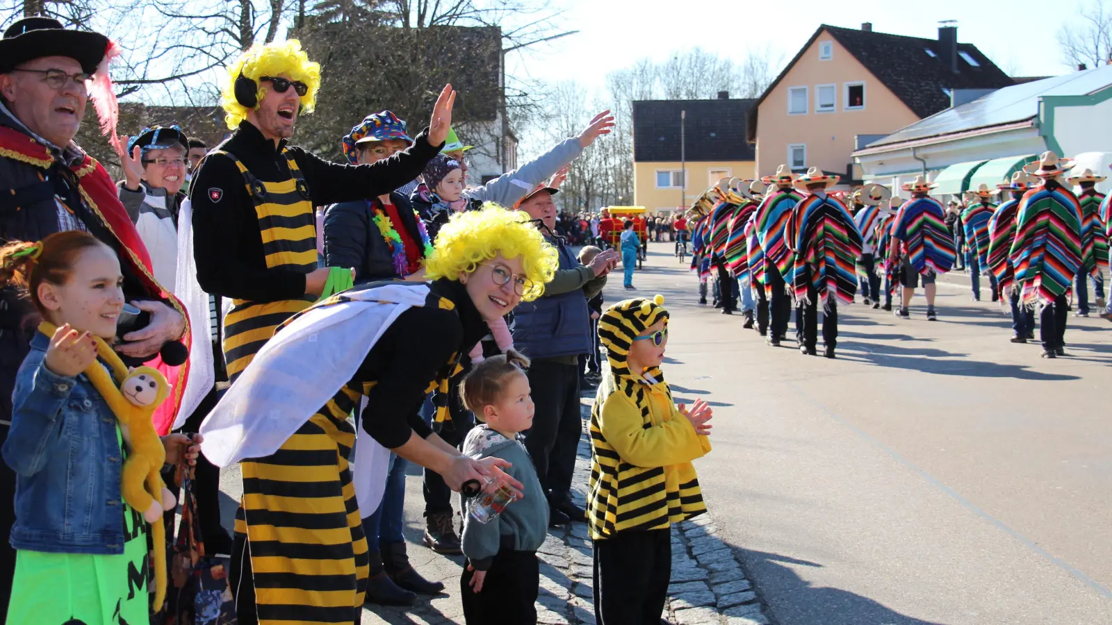 Ganz Herrieden wird zum Faschingsumzug wieder zur Partymeile. (Foto: Susanne Pfahler)