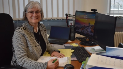 Schulleiterin Christina Müller freut sich, dass das BSZ Scheinfeld für den neuen Schulversuch der Stiftung „Bildungspakt Bayern” ausgewählt wurde. (Foto: Ute Niephaus)