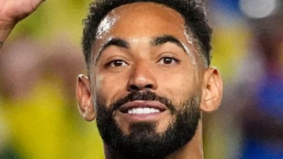 Der Ex-Herthaner Cunha traf doppelt für Brasilien. (Foto: Petr David Josek/AP/dpa)