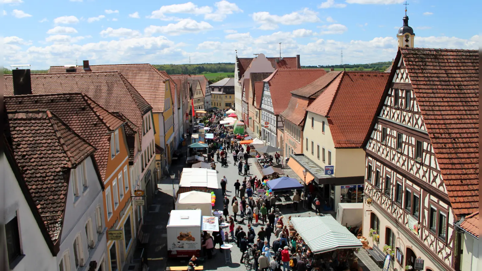 Die Stadt Scheinfeld feiert vom 19. bis 21. Juni 2026 ihre erste urkundliche Erwähnung mit einem großen Festwochenende. (Foto: Stadt Scheinfeld)