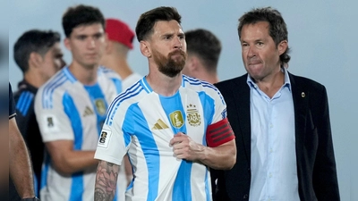 Messi war sauer nach dieser Niederlage. (Foto: Jorge Saenz/AP/dpa)