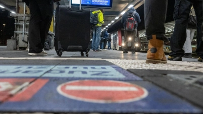 Wegen umfangreicher Sanierungsarbeiten fährt am Ulmer Hauptbahnhof aktuell nur der Regionalverkehr. (Foto: Stefan Puchner/dpa)