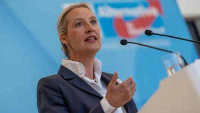 AfD-Chefin Alice Weidel bemängelt, die Empfehlungen der Rentenkommission seien nicht ausreichend. (Foto: Michael Kappeler/dpa)