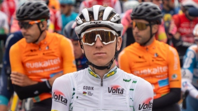 Dominierte die Katalonien-Rundfahrt: Tadej Pogacar. (Foto: Eric Renom/LaPresse via ZUMA Press/dpa)