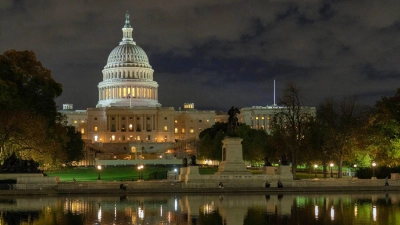 Blick auf das Kapitol in der US-Haupstadt Washington. (Foto: Jose Luis Magana/FR159526 AP/AP)