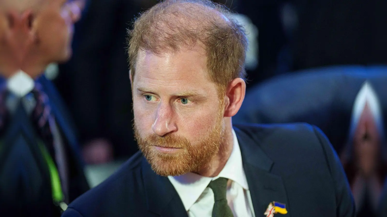 Prinz Harry war dem Bericht zufolge überrascht über die Klarstellung zu seinem Status aus dem Palast. (Archivbild) (Foto: Evgeniy Maloletka/AP/dpa)