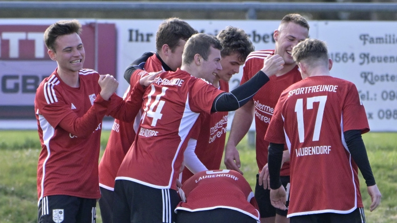 Die Spfr Laubendorf möchten auch in dieser Saison oft Grund zum Jubeln haben. (Foto: Martin Rügner)