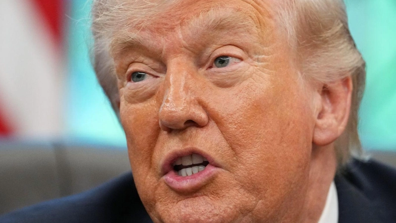 US-Präsident Trump erwägt eine Reduzierung der Truppen in Deutschland. (Foto: Matt Rourke/AP/dpa)