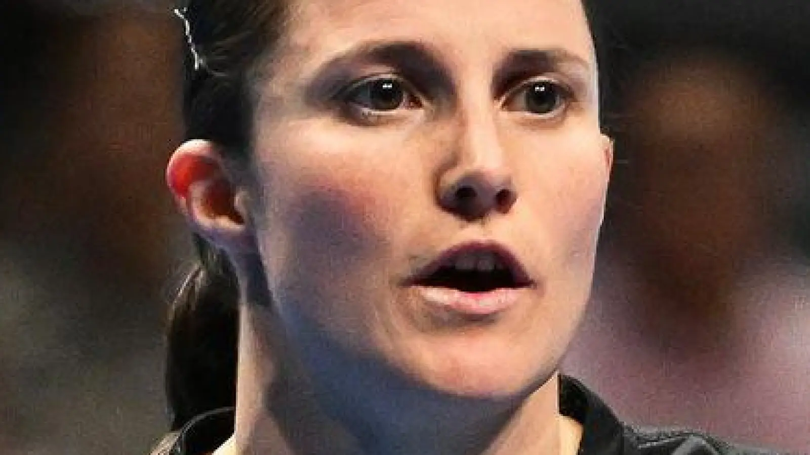 Europas Nummer eins: Tischtennis-Spielerin Sabine Winter. (Foto: Manfred Schillings/dpa)