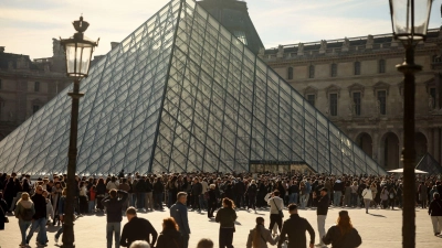 Der Louvre öffnet die Galerie d'Apollon ohne Ausstellungsobjekte. (Archivbild) (Foto: Thomas Padilla/AP/dpa)