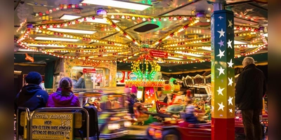 Fahrspaß für die Kleinsten bietet die Herbstmesse in Rothenburg. (Foto: RTS, Schöbel)