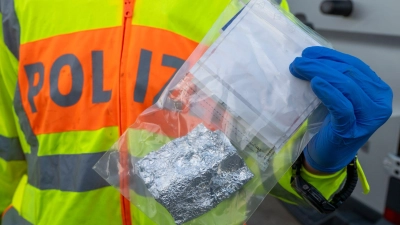 Kokainfund an der A8.  (Foto: Peter Kneffel/dpa)