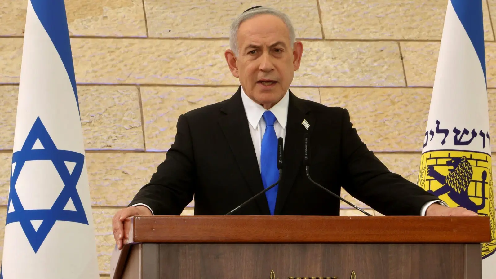 Der israelische Ministerpräsident Benjamin Netanjahu. (Archivbild) (Foto: Marc Israel Sellem/Pool The Jerusalem Post/AP/dpa)