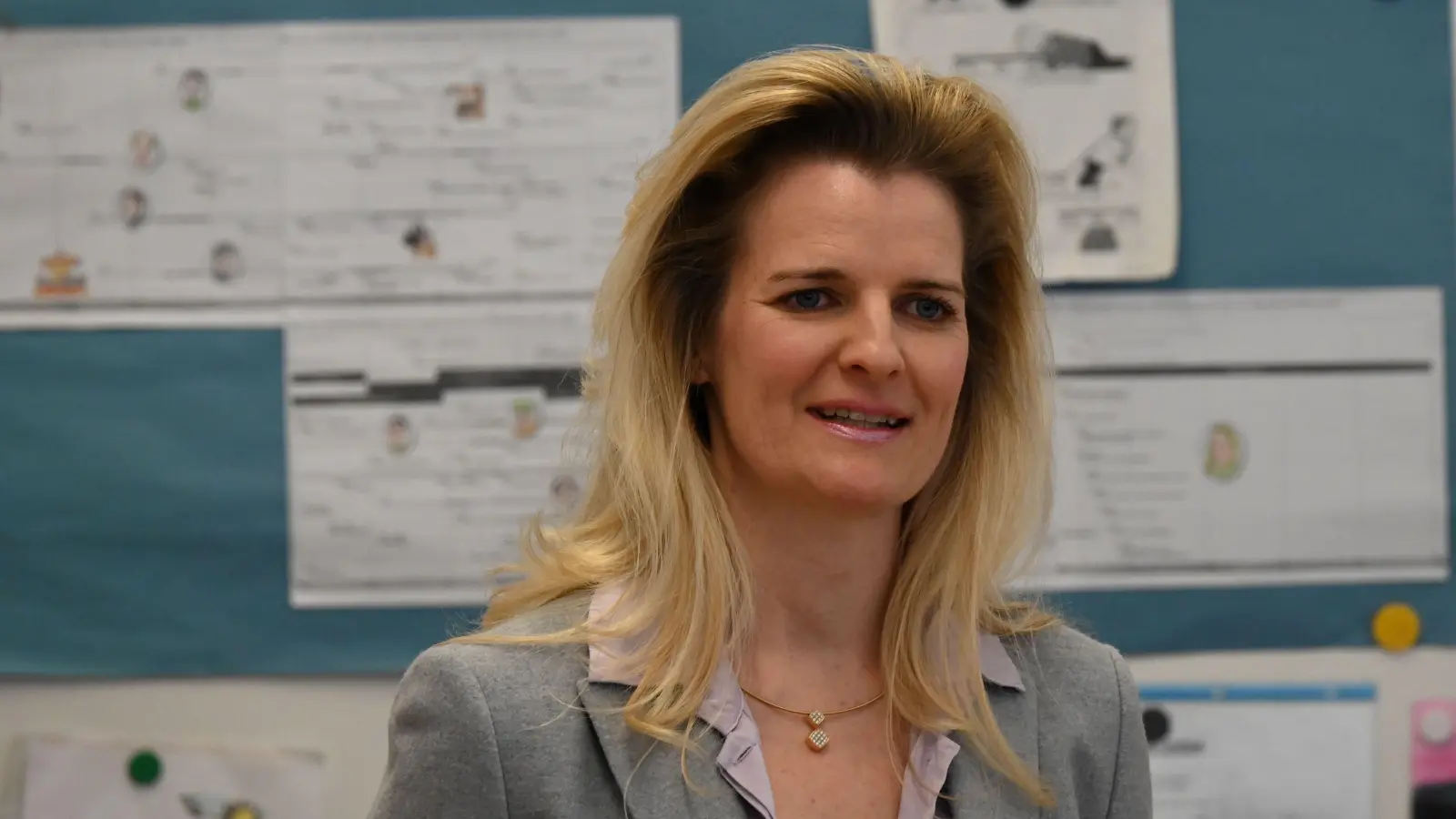 Stephanie Hüttlinger wird nun die Schule kommissarisch führen. (Foto: Manfred Blendinger)