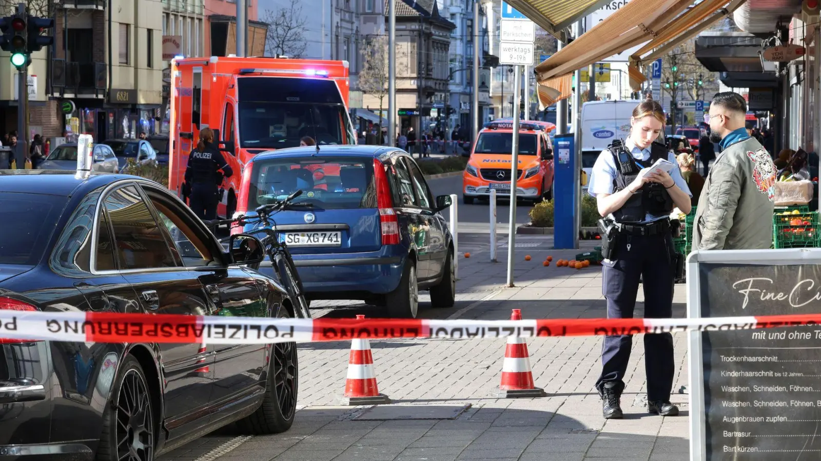 Einer der Angegriffenen wollte den Erkenntnissen zufolge den Streit schlichten. (Foto: Gianni Gattus/dpa)
