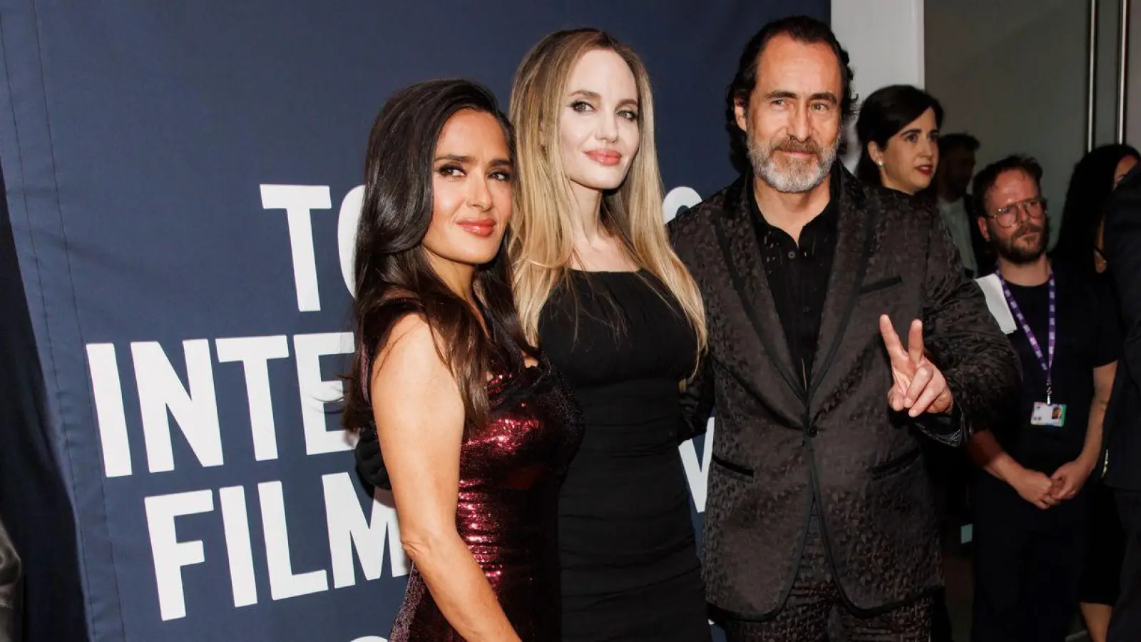 Salma Hayek berichtet, dass sie die Rolle an Angelina Jolies neuem Kriegsdrama erst gar nicht gewollt habe. (Foto: Cole Burston/The Canadian Press via AP/dpa)