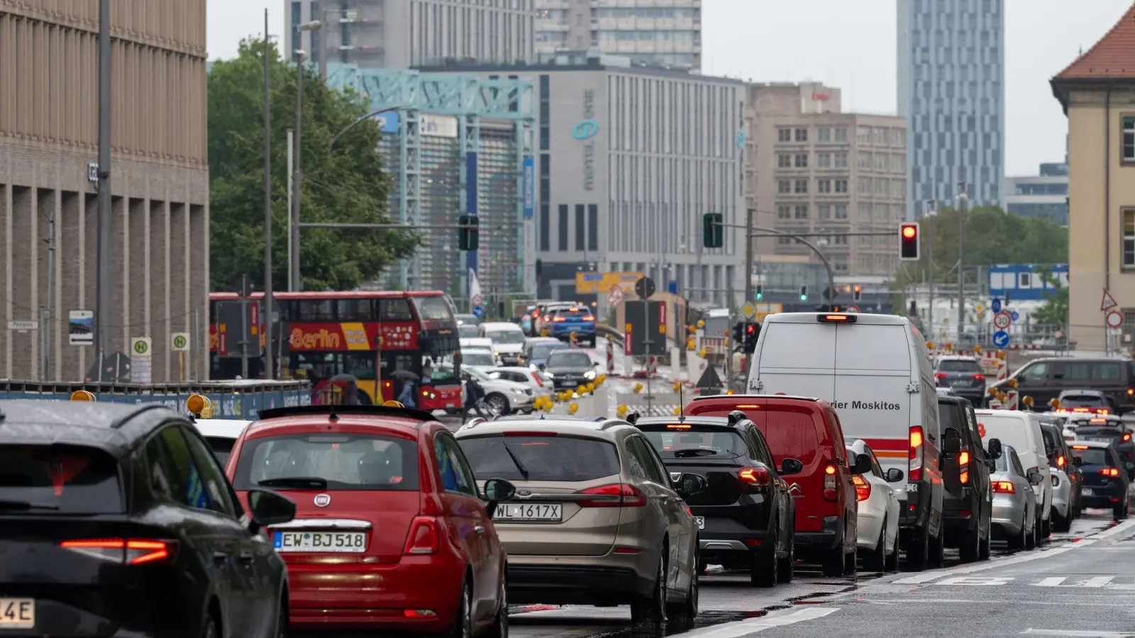 In Berlin war die Staubelastung vergangenes Jahr am höchsten. (Archivbild) (Foto: Soeren Stache/dpa/ZB)