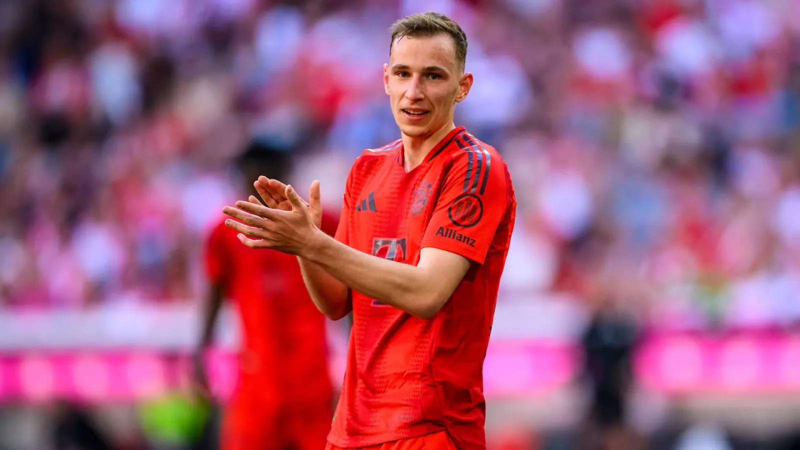 FCB-Talent Lovro Zvonarek soll sich bei Sturm Graz weiterentwickeln. (Foto: Tom Weller/dpa)