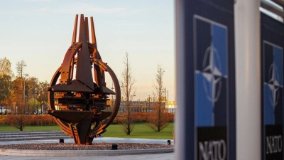 Der Start des neuen Projekts „Nato Mission Ukraine“ (NMU) zur Unterstützung der Ukraine soll im Idealfall beim nächsten Bündnisgipfel von Bundeskanzler Olaf Scholz (SPD) und den anderen Staats- und Regierungschefs der Nato-Staaten in Washington beschlossen werden. (Foto: Olivier Matthys/AP/dpa)