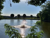 Altendettelsauer Weiher - gesehen bei Petersaurach (Foto: Georg Link)