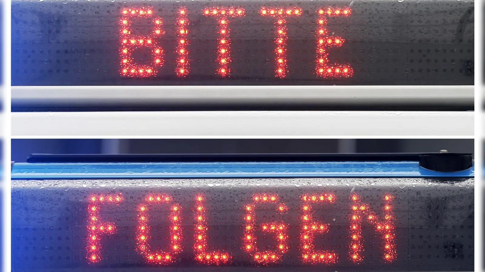 Der Fahrer ignorierte die Anhaltesignale der Beamten und raste stattdessen davon. (Symbolbild) (Foto: Fredrik Von Erichsen/dpa)