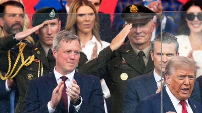 Ranghohe Pentagon-Vertreter sprechen in Kiew mit der ukrainischen Führung über die Lage. (Archivbild) (Foto: Julia Demaree Nikhinson/AP/dpa)