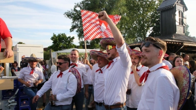 Für ausgelassene Stimmung ist einmal mehr gesorgt. (Foto: Alexander Biernoth)