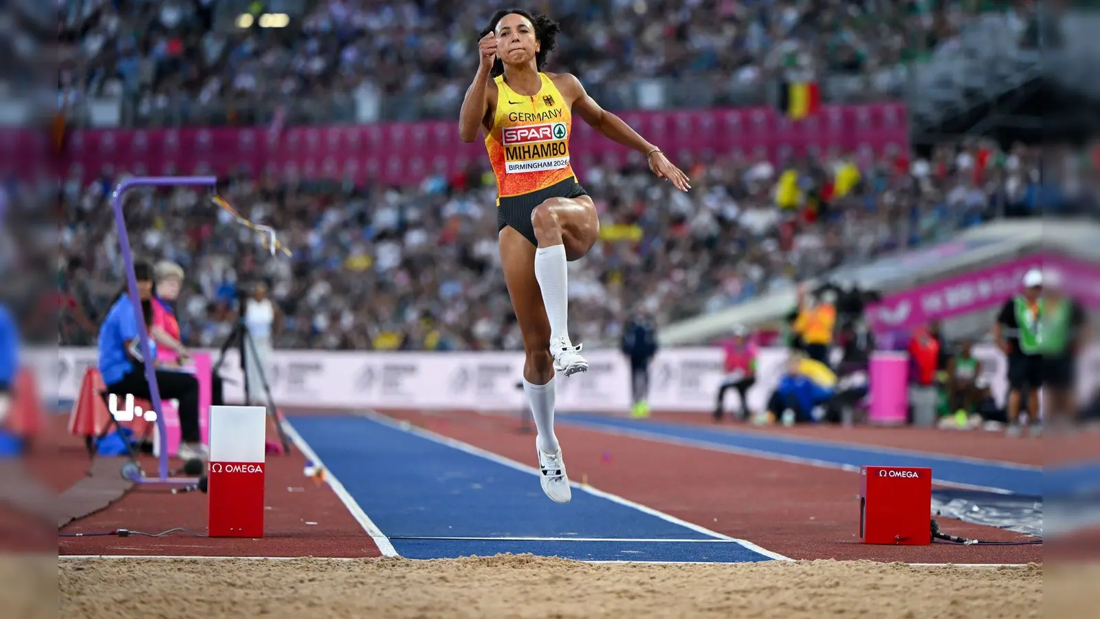 Malaika Mihambo will nach einer Verletzung in der kommenden Saison wieder angreifen. (Archivbild) (Foto: Sven Hoppe/dpa)